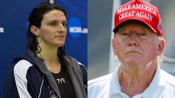 Lia Thomas and Donald Trump